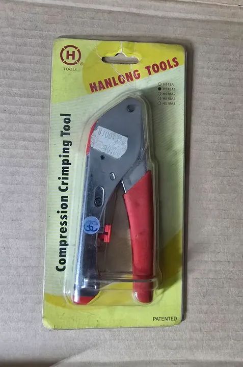 Alicate de Crimpar cabo coaxial