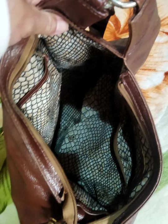 Bolsa couro couribi - Foto 4