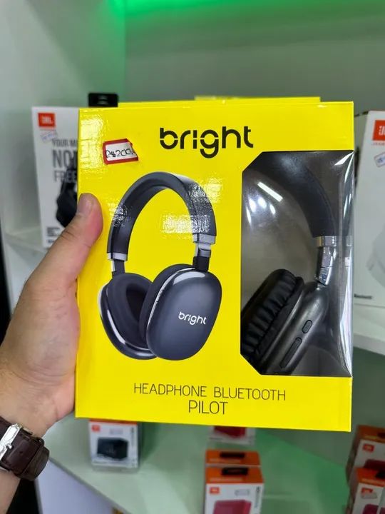 Fone de Ouvido Sem fio Novo Com Garantia de 1 ano 