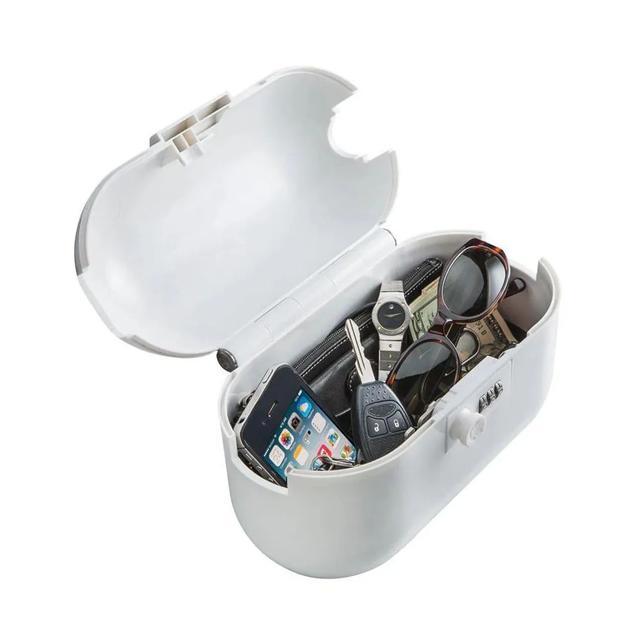 Porta treco com trava e senha. Encaixa na espreguiçadeira. - Foto 5