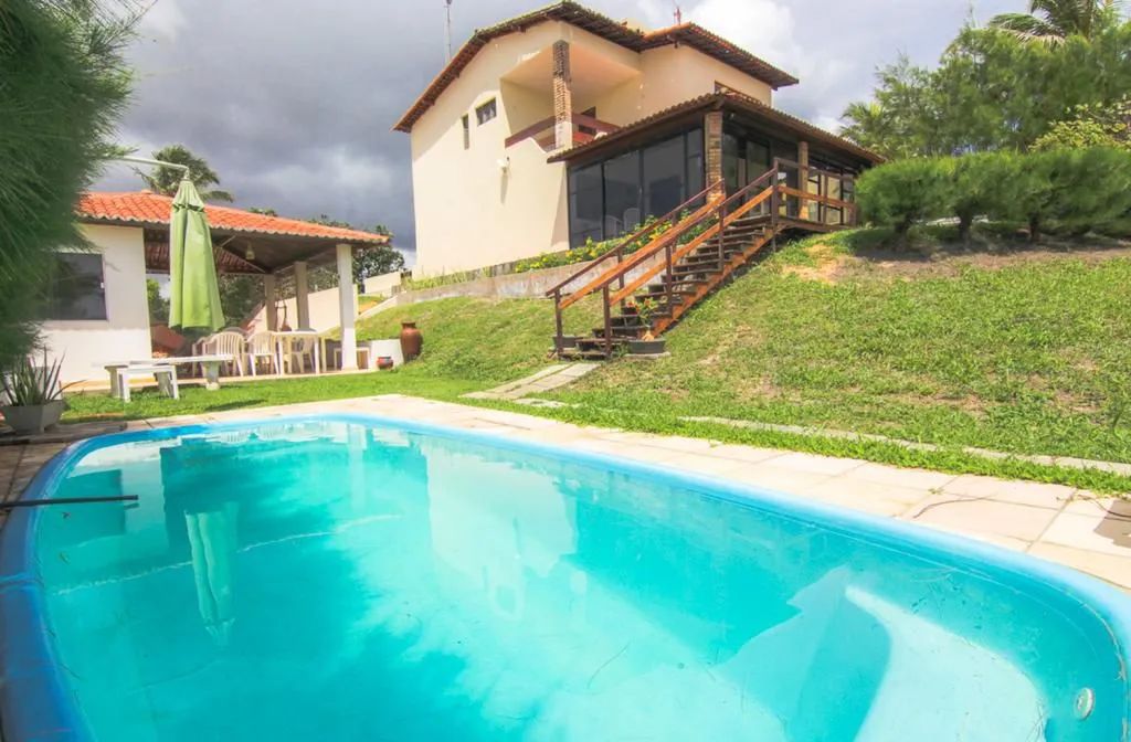 CASA BEIRA MAR COM PISCINA - PRAIA MURIÚ - LOCAÇÃO TEMPORÁRIA  - Foto 11