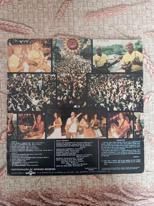 Disco de vinil 2 discos de vinil do trio elétrico dodo e Osmar os dois por 70 reais  - Foto 4