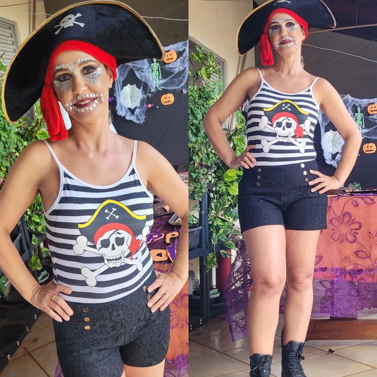 Fantasia Halloween pirata body