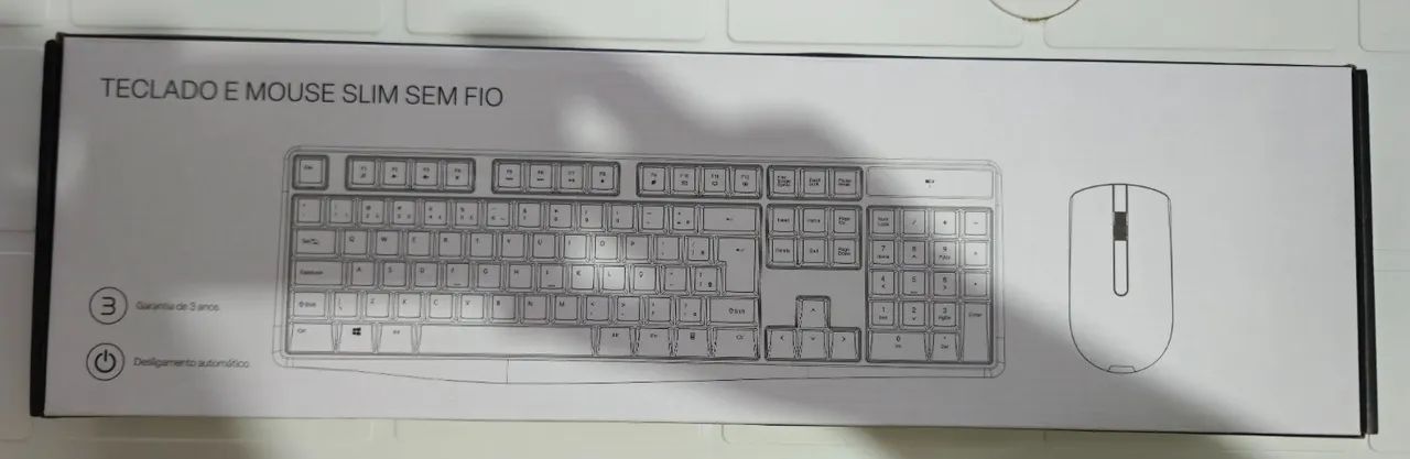Wireless Keyboard and Mouse Combo, USB Connection 1600dpi with Included Battery Black - TC26964318047877377123