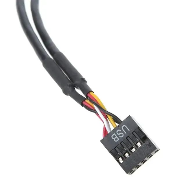 Cabo USB 9pin para placa mãe HUB 4 em 1 - Foto 4