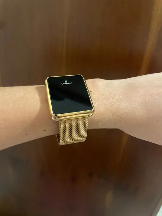 Relógio Champion Dourado feminino 