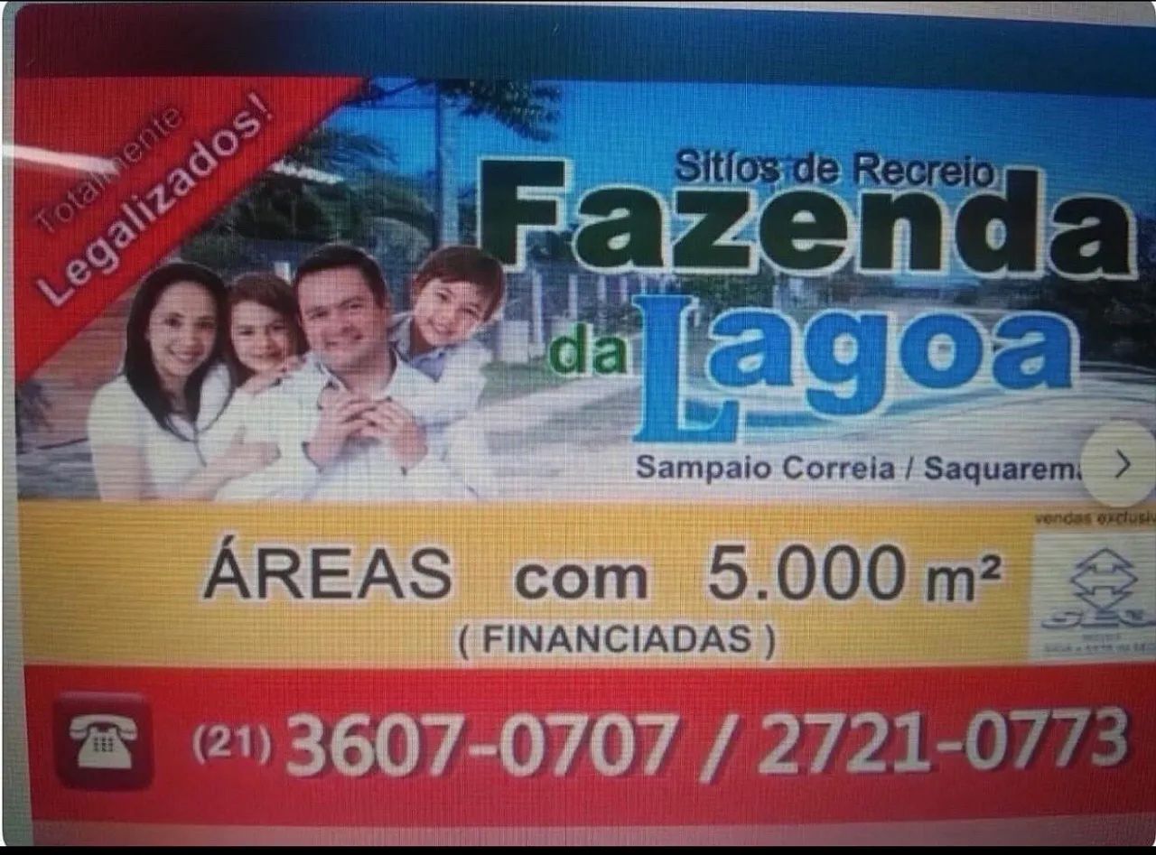 SÍTIOS 5.000 m2/Terrenos 450/600 m2, em Saquarema /Sampaio Corrêa  - Foto 4