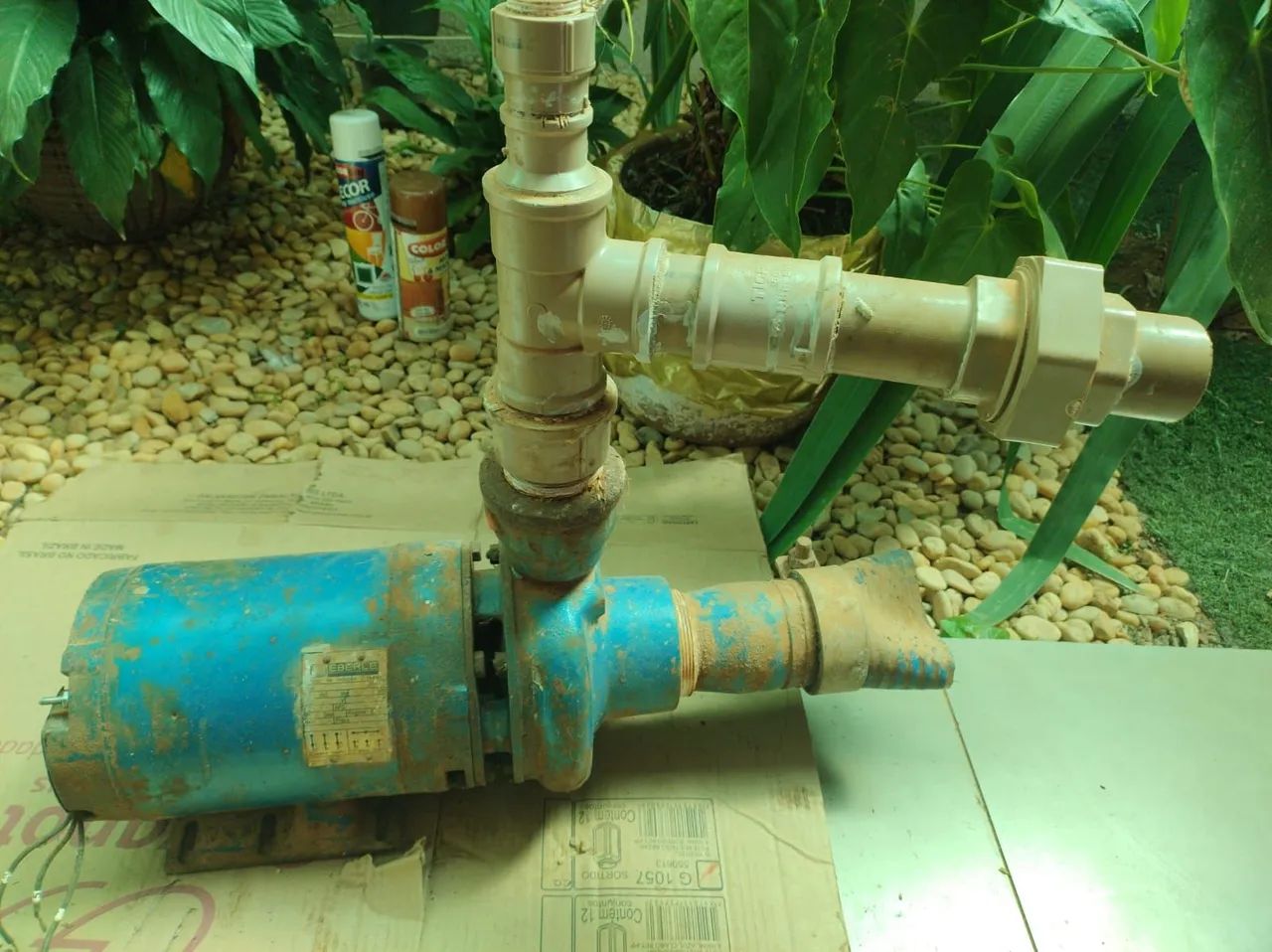 Bomba d'água Eberle 3cv trifásica. - Foto 2
