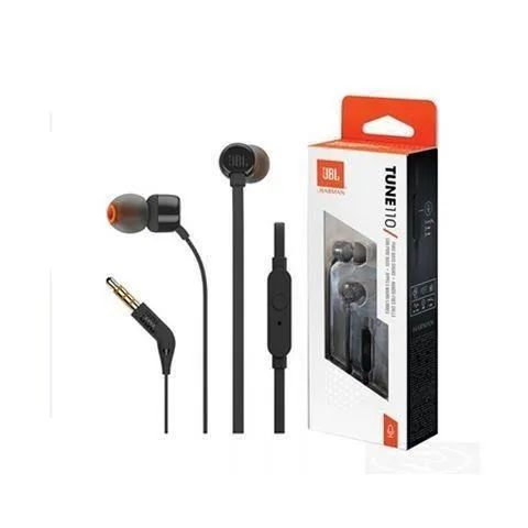 Fone De Ouvido Intra-auricular Com Fio Tune 110 Preto Jbl - Foto 2