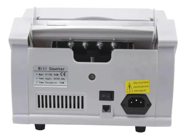 Maquina De Contar Dinheiro Cédulas Detecta Nota Falsa Bivolt Oportunidade - Foto 4
