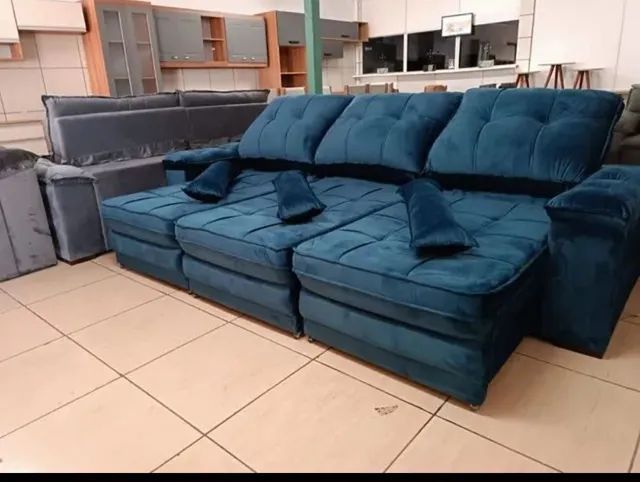 Sofá Retrátil e Reclinável 2,90MT ( novo ) 