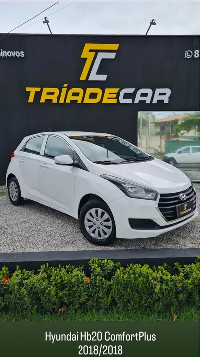 Hb20 Comfort Plus - 2018/2018 - Completo - Novíssimo