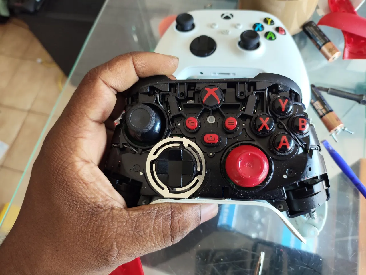 assistência técnica reparo de controles de vídeo game Xbox e Playstation