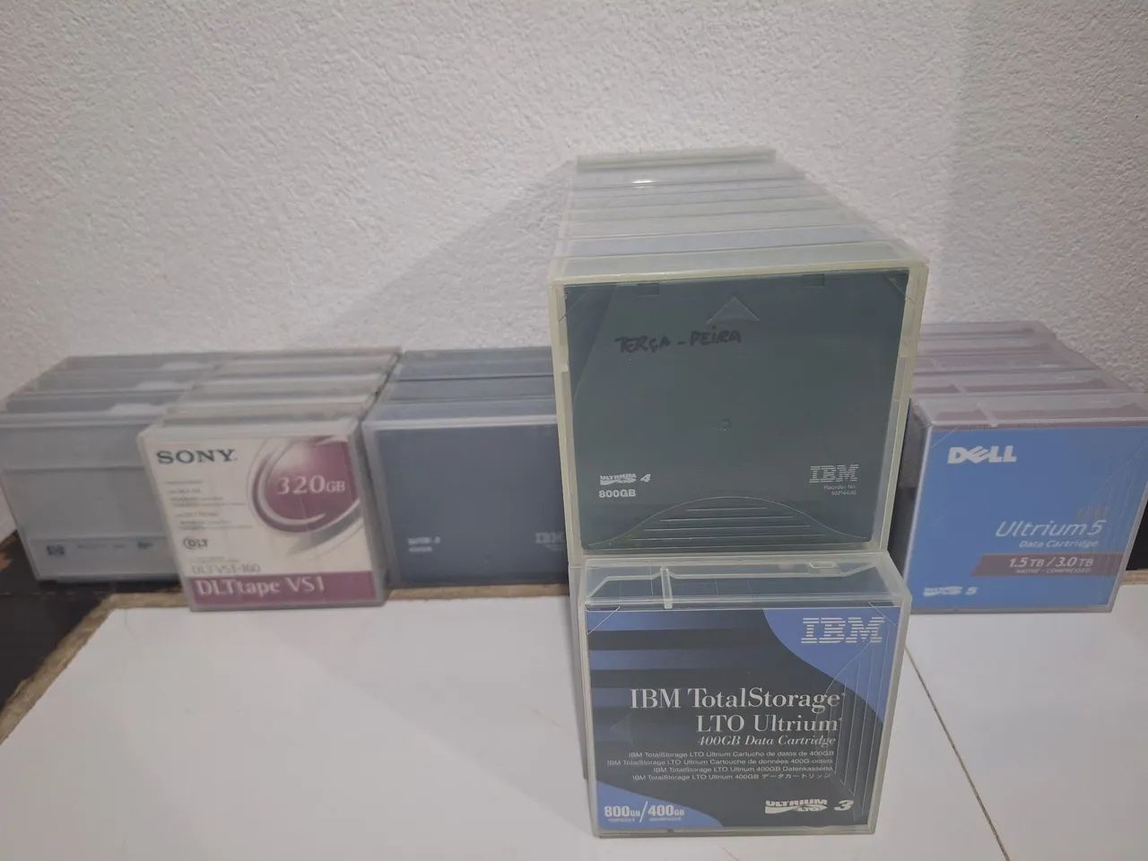 Drive de fita Quantum DLT VS160. Funcionando perfeitamente.  Acompanha fitas de brinde. - Foto 6