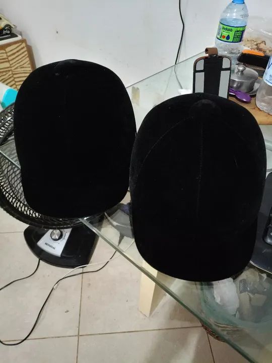 Capacete de equitação - Preto - usado