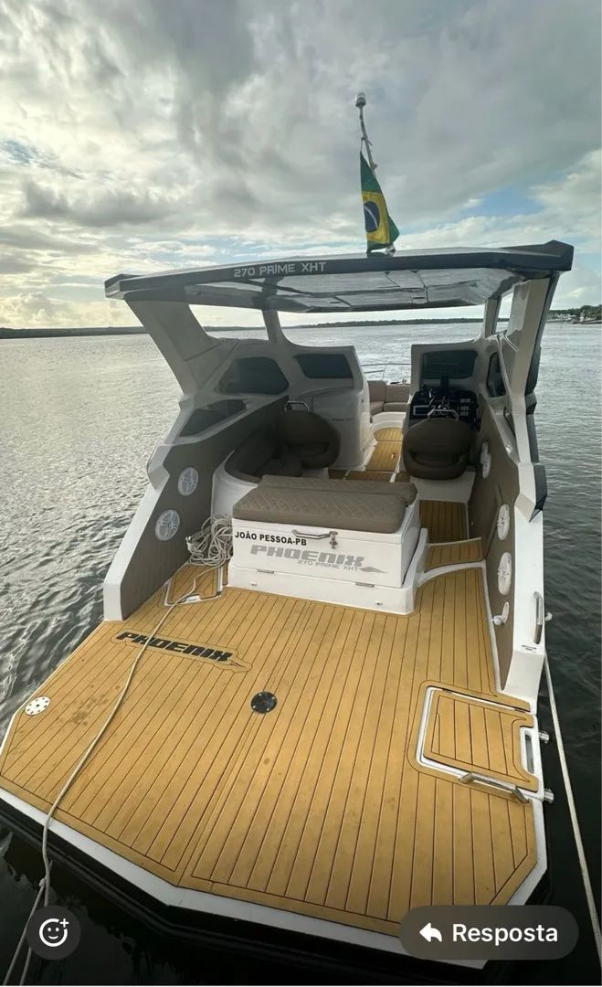 LANCHA PHOENIX HD 270 , motor 300 , 30 horas - Foto 3