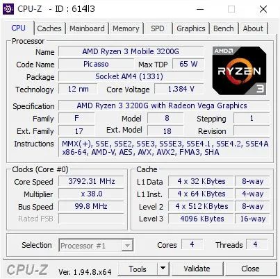 Processador AMD Ryzen 3 3200G 3.6ghz 4/4  - Foto 3