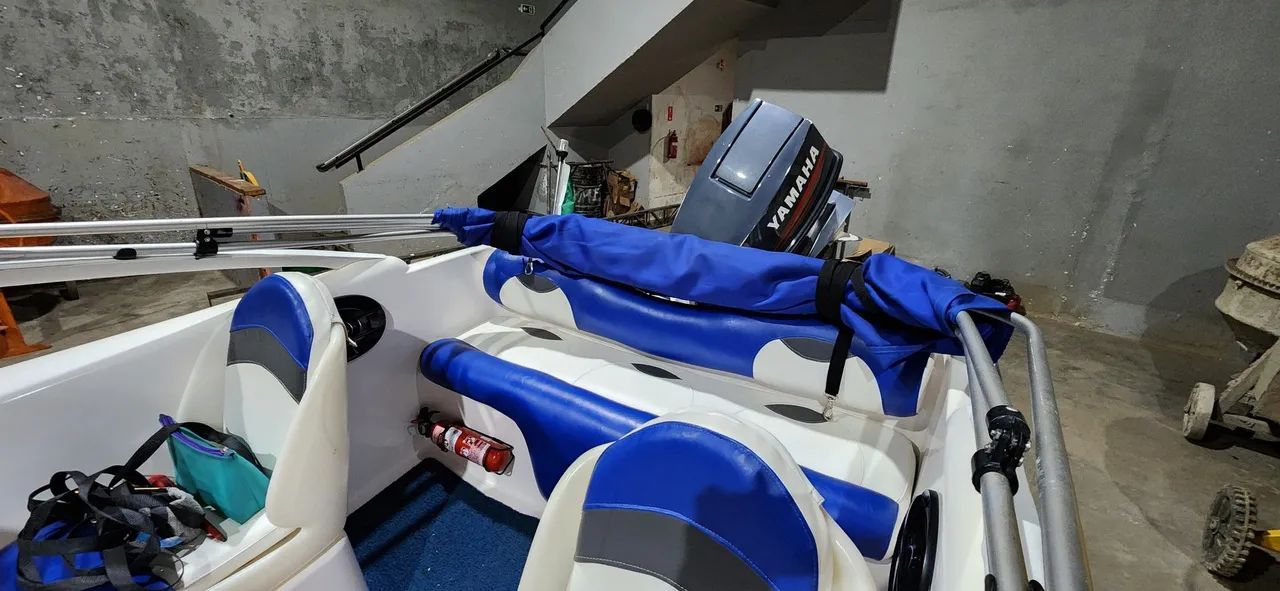 Lancha Focker 160 motor Yamaha 85hp - Foto 6