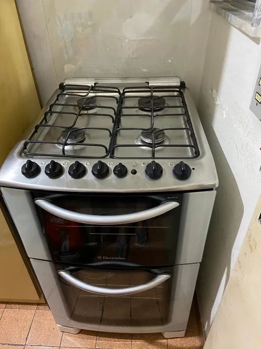 Fogão Electrolux 4 Bocas Duplo Forno - Foto 3