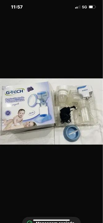 Bomba de Leite Elétrica G-Tech