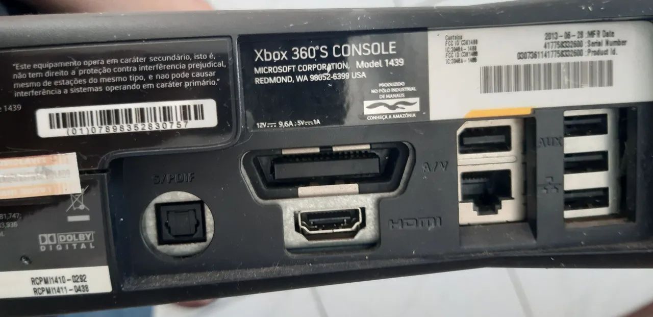 Xbox 360 com 2 controles - Foto 3