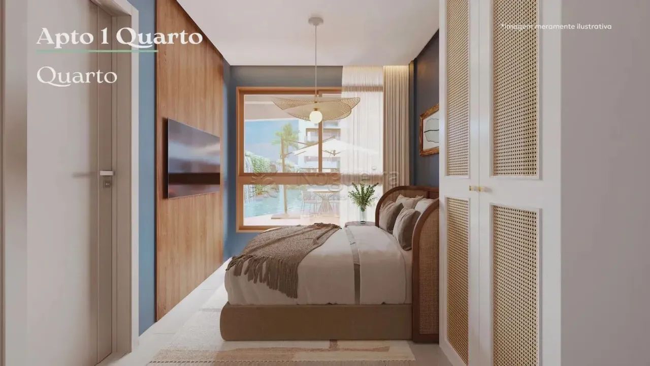 Apartamento à venda no Mauna Home Resort em Tamandare - Ipojuca - PE 1 quarto 1 wc 1 vaga  - Foto 2