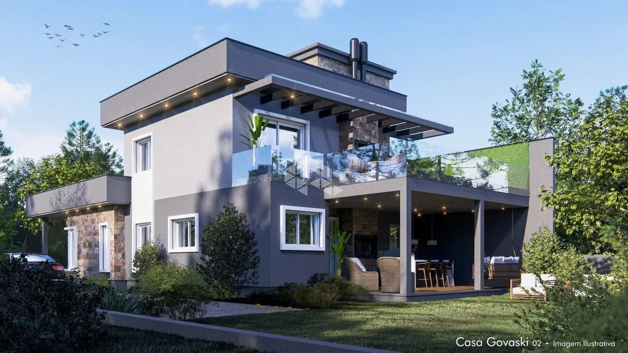 Casa alto padrão em construção