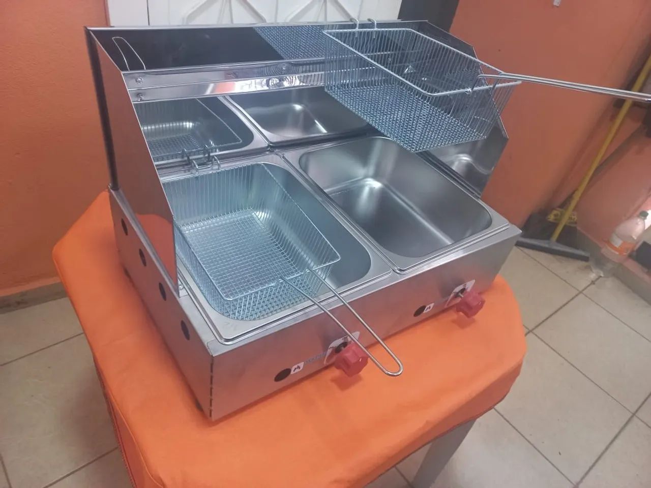 Fritadeira   inox