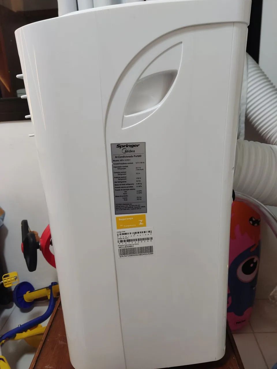 Vendo ar portátil spring Midea super novo - Foto 2