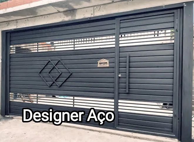 Portão residencial// portão automático/ portão de aço  - Foto 3