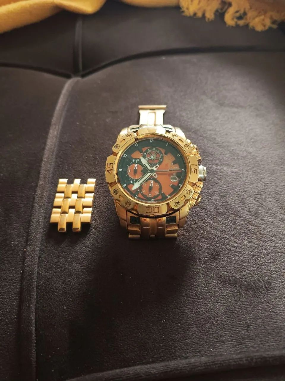 Relógio Festina Dourado - Foto 2