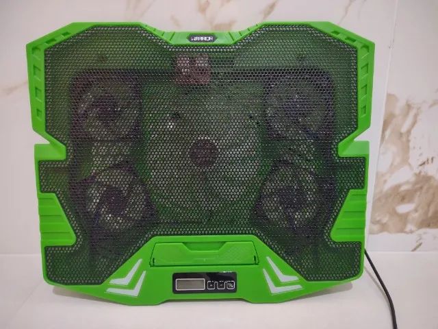 Cooler Gamer Multilaser Ac292 P/ Notebook Warrior 5 Fans Led - Foto 3