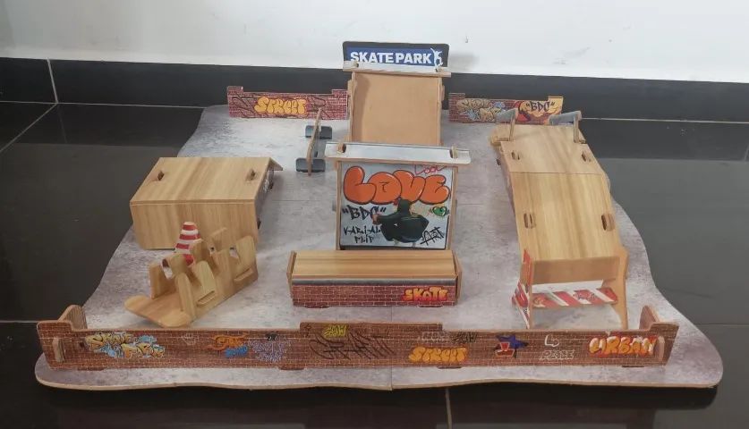 Pista para skate de dedo - Foto 3