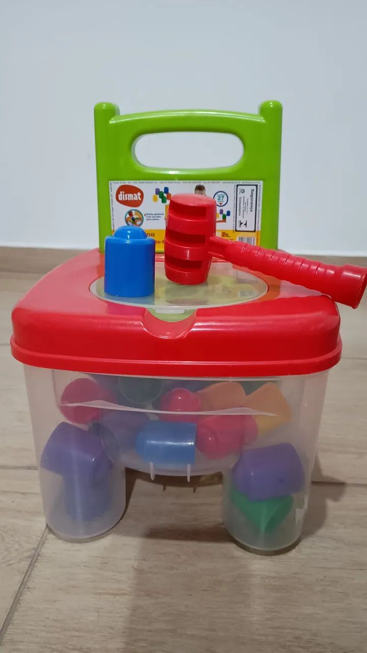 Brinquedos - Dinossauro e Cadeirinha bate-bate pinos - Foto 3