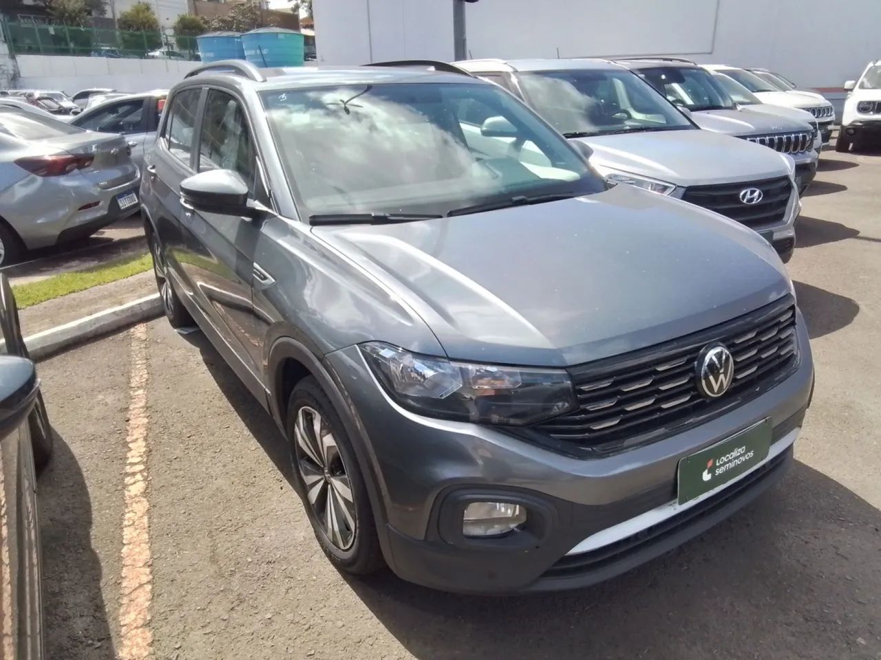 Volkswagen T-cross 2024 1.0 200 tsi total flex comfortline automático - Foto 6