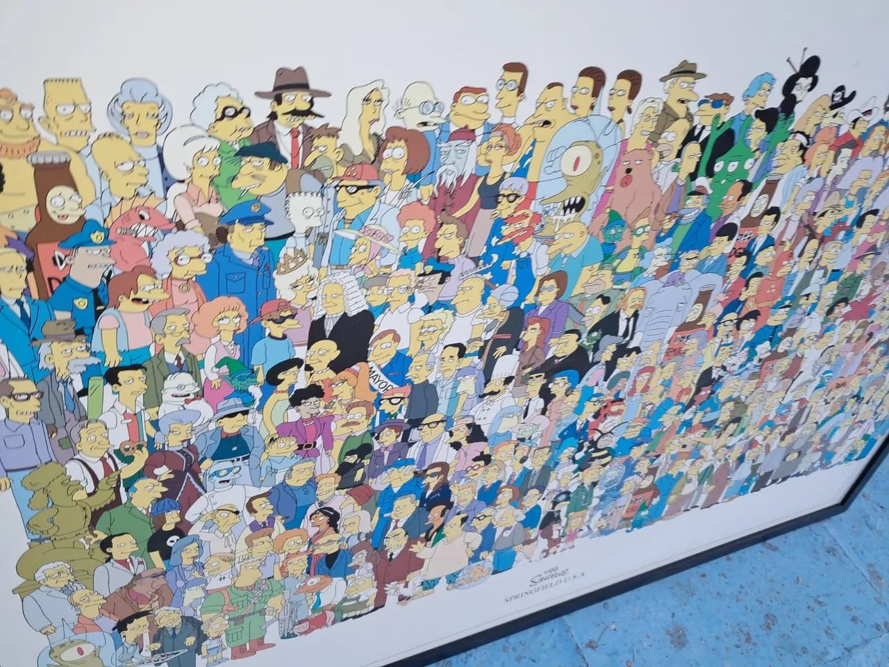 Quadro Simpsons - Springfield U.S.A. - Foto 5
