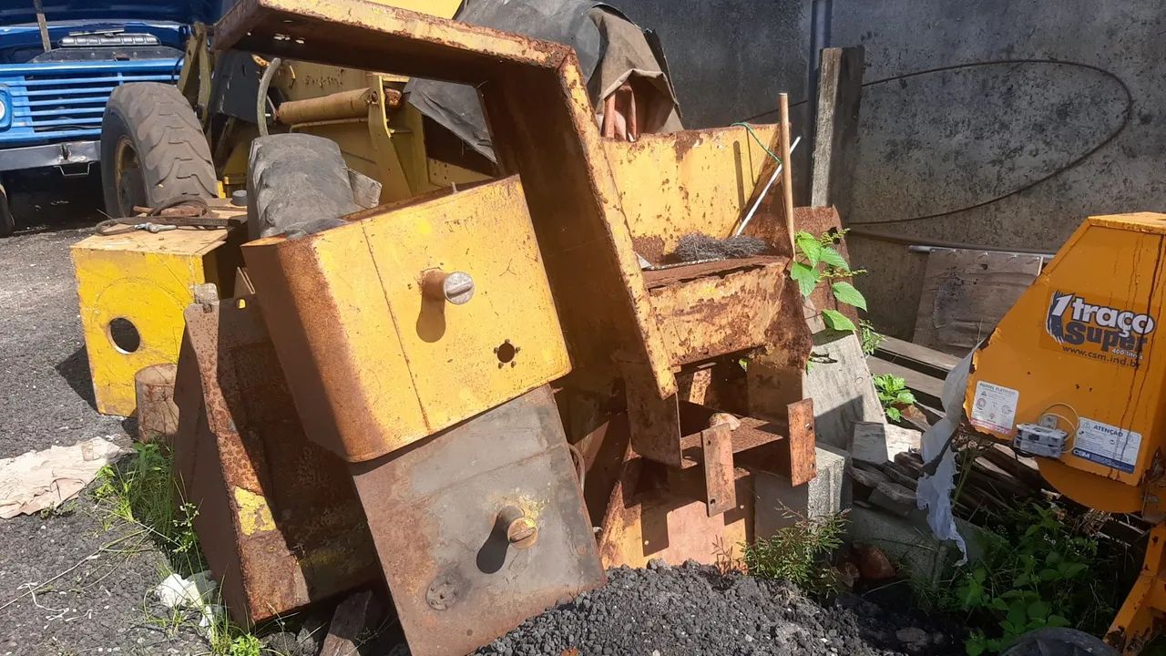 Pá Carregadeira Usada w7 case 4x4 - Foto 4