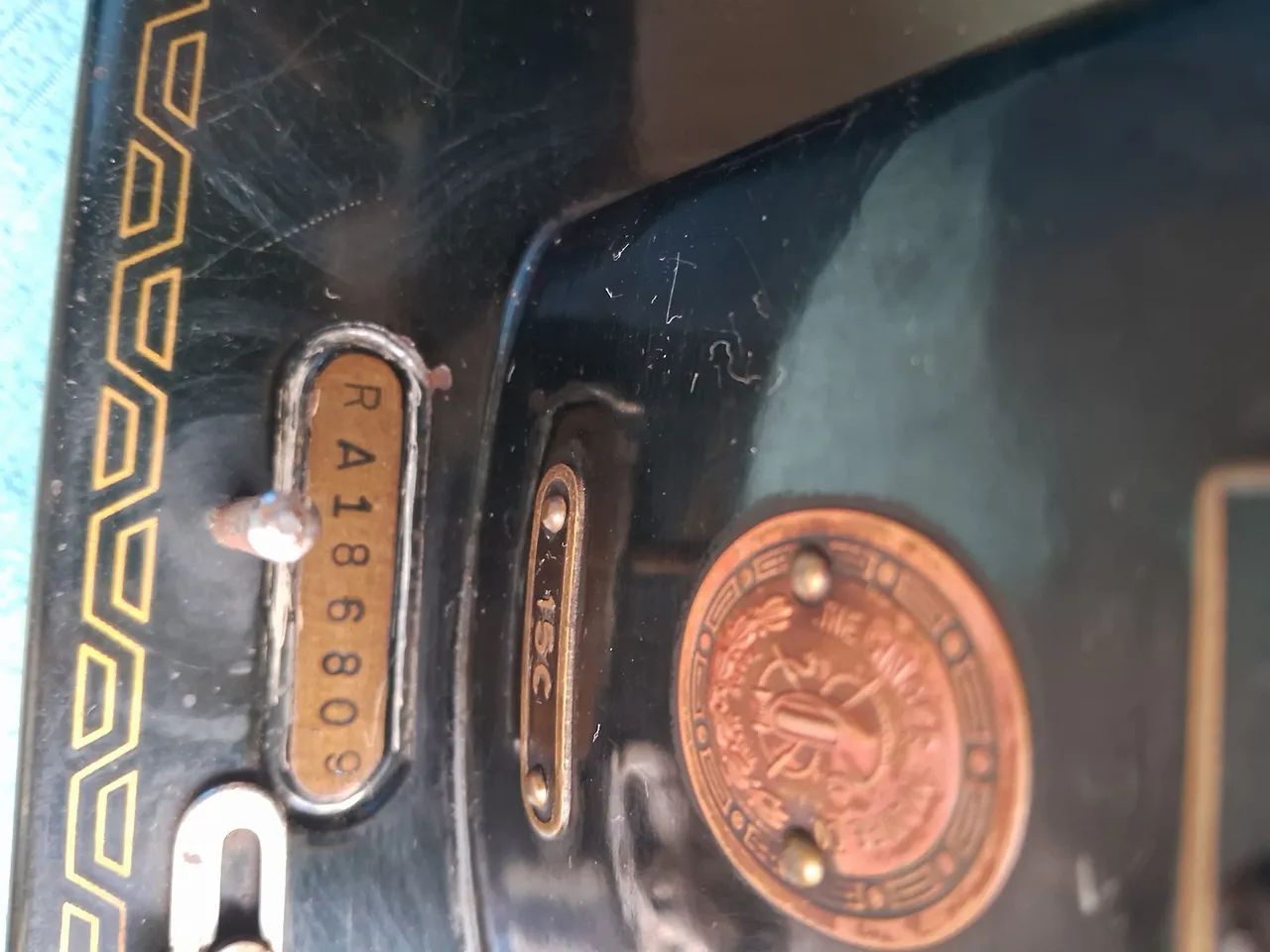 Máquina de Costura Singer Antiga64840800441857121