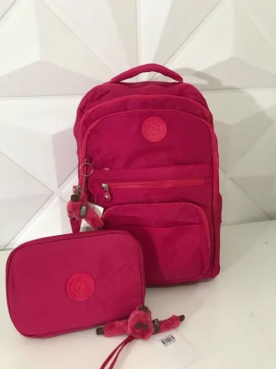 Kit Mochila Grande Kipling + Estojo Grande - Foto 4