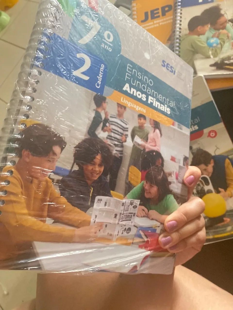 Vendo coleção fdt sesi 7 ano Só usuou o ciclo um - o restante tudo embalado! - Foto 2
