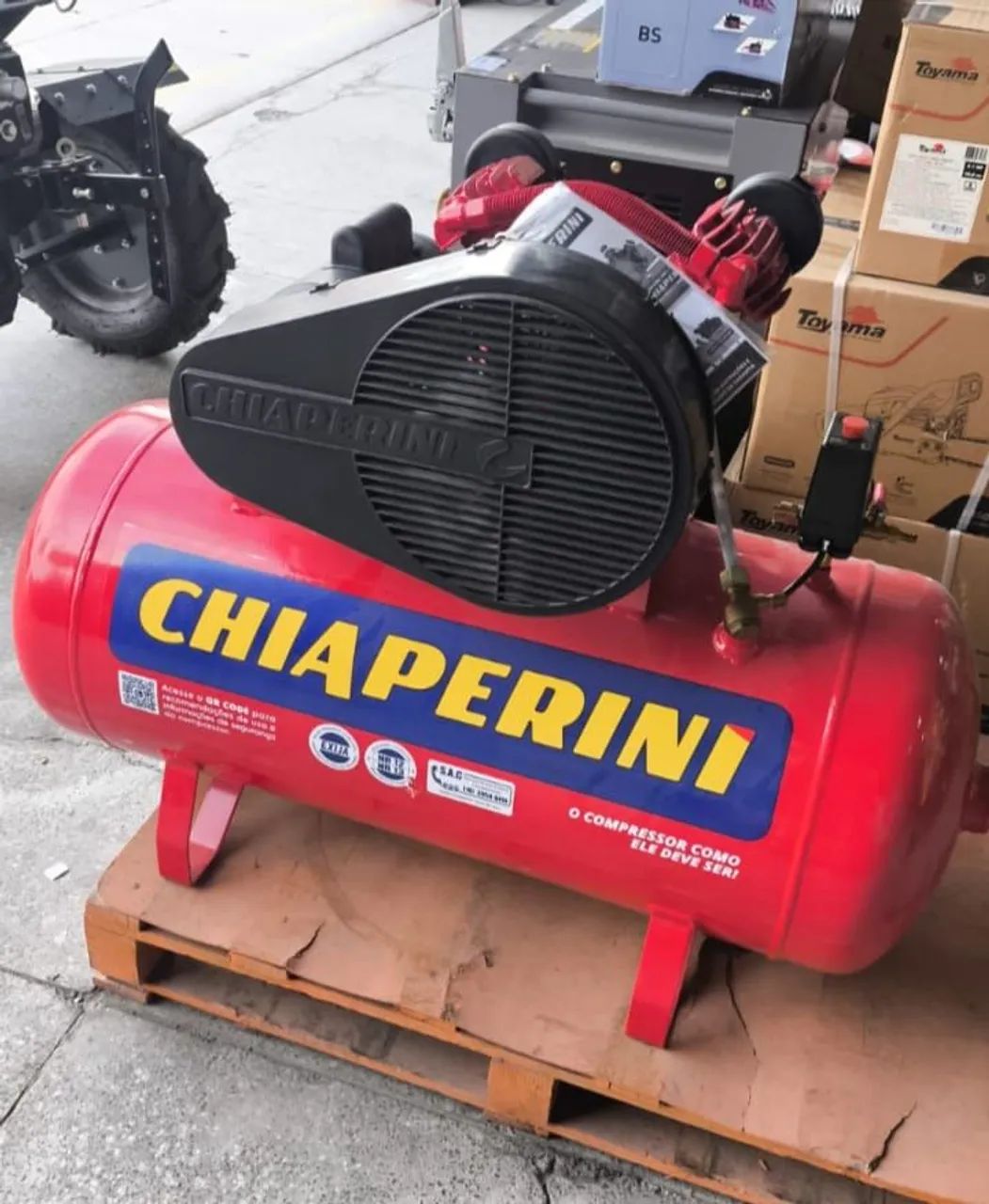 Compressor de Ar Chiaperini - Ideal Para Pintura