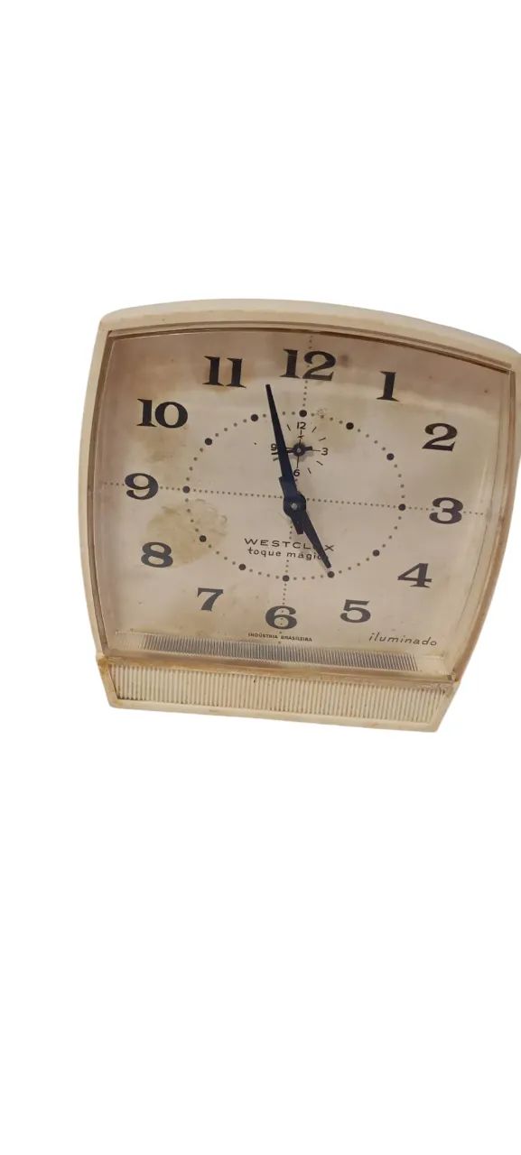 ANTIGO RELÓGIO DESPERTADOR WESTCLOX ANOS 60 - Foto 3