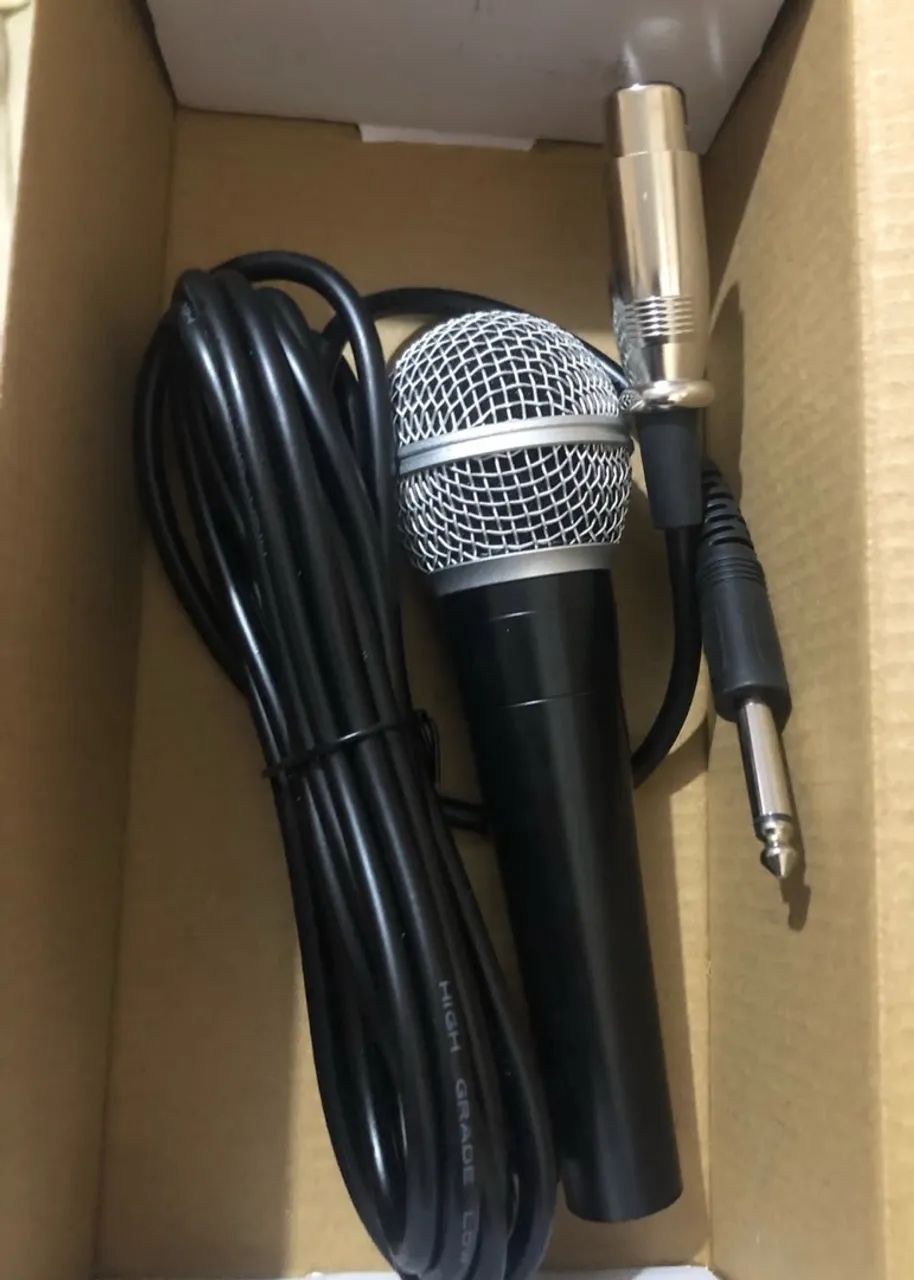 Microfone Vocal SM-58 - Qualidade Profissional! - Foto 2
