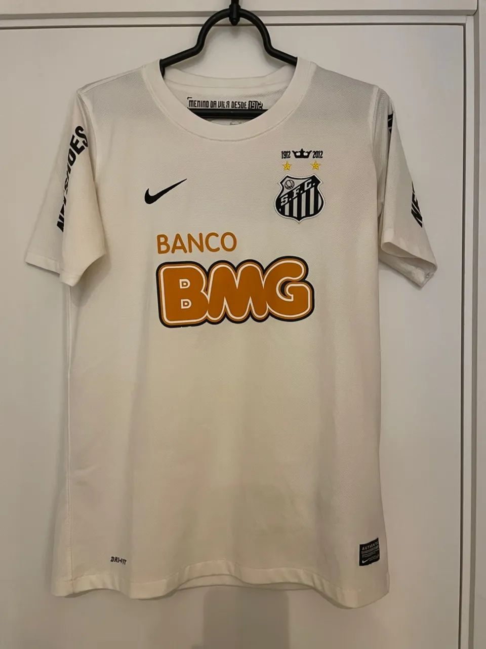 Camisa Santos fc 2012 centenário Neymar infantil original 