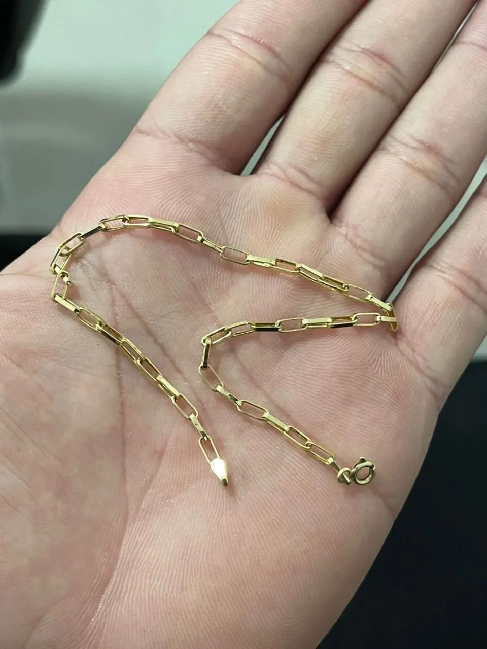 Pulseira  Ouro18k com 21,5cm de tamanho  - Foto 3