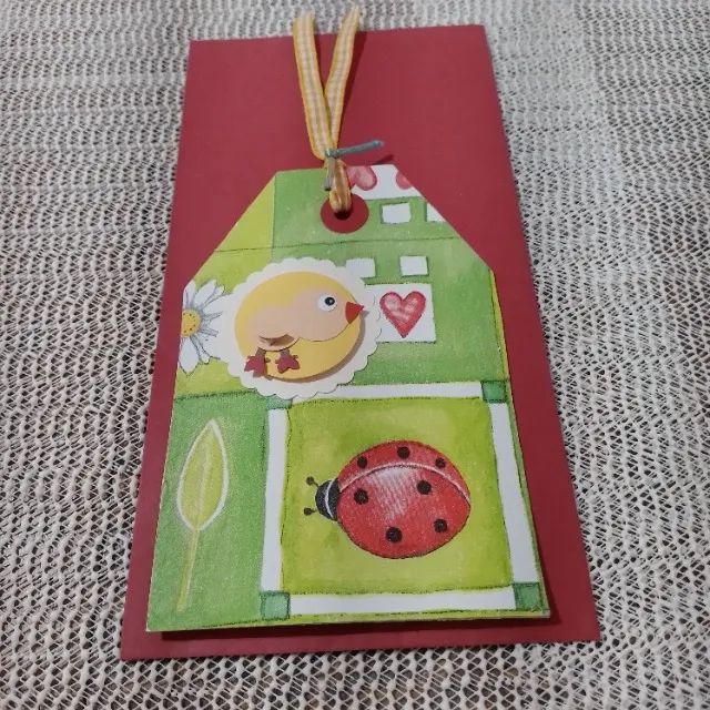 Cartões formato de Tag/Etiquetas vários temas com envelopes - Foto 3