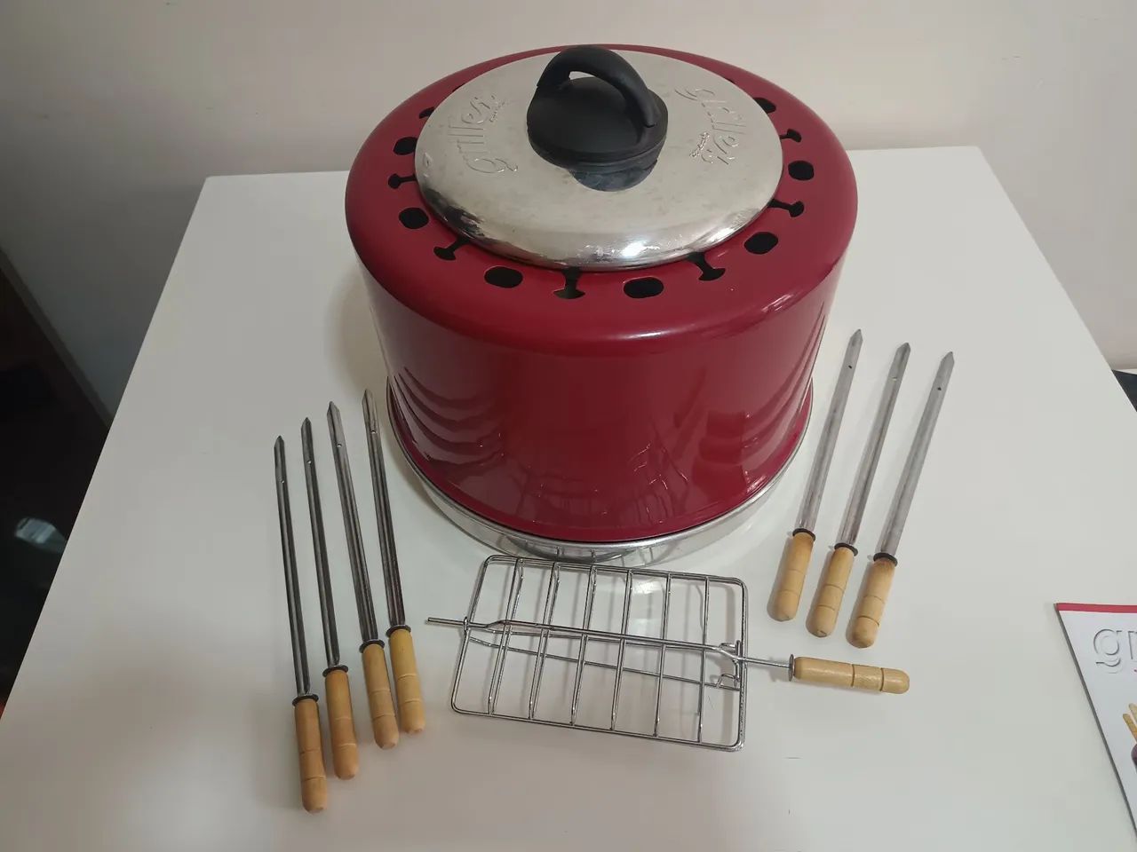 Grill de fogão Giragrill