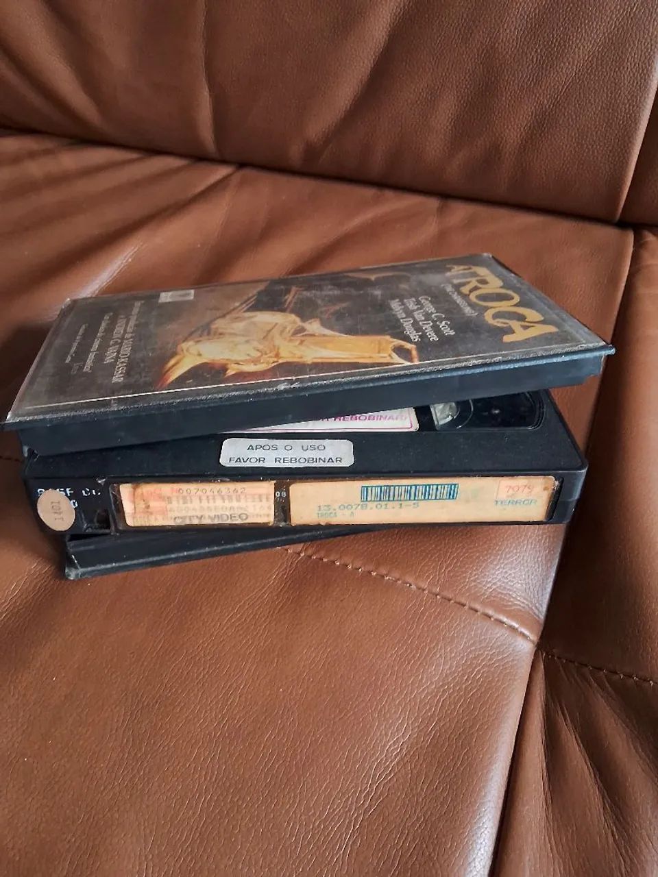 Raro VHS  do filme de terror - A troca - Foto 2