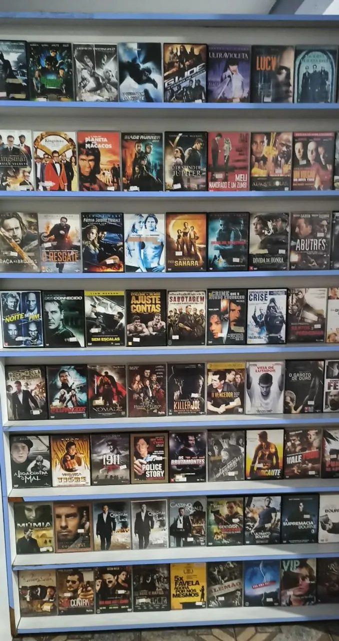 Coleção de Filmes em DVD Diversos Títulos