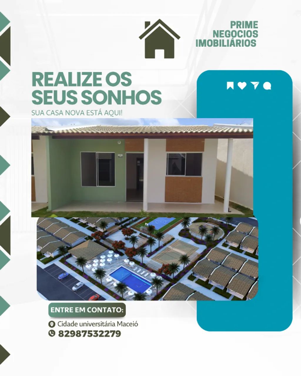 Sua casa dos sonhos é agora uma realidade.Trago pra vocês uma belíssima casa em 2qt